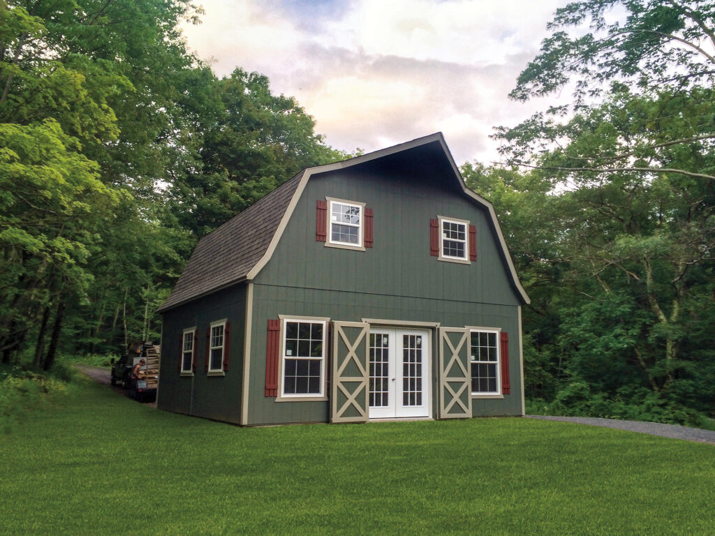 2 story barn