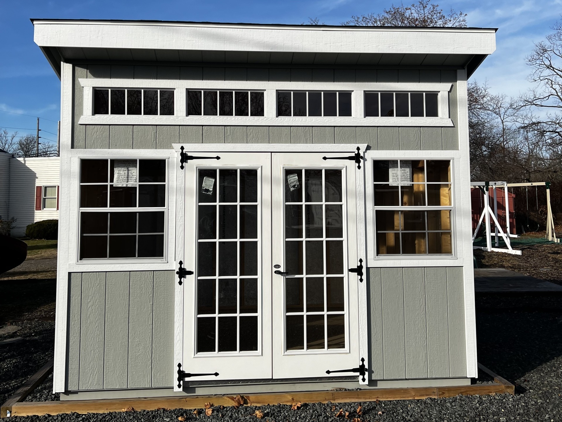 Modern Pool House Shed