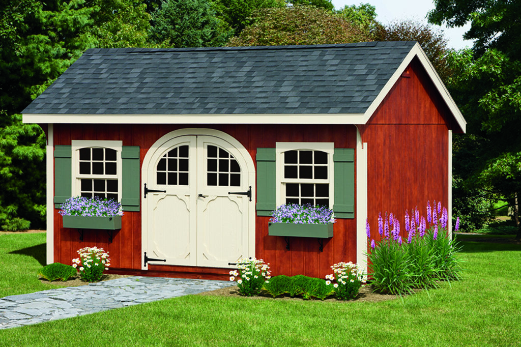 10x16 Quaker Deluxe Red