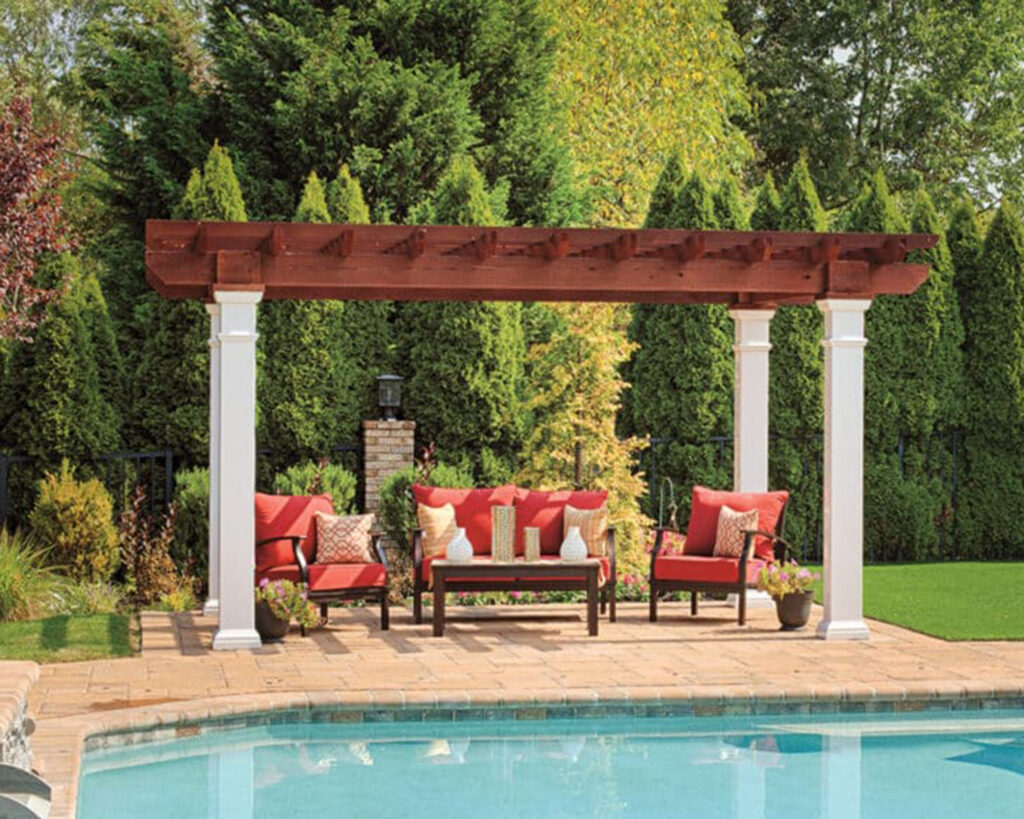 backyard nj pergolas