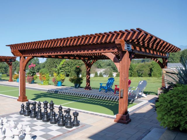 little silver pergolas
